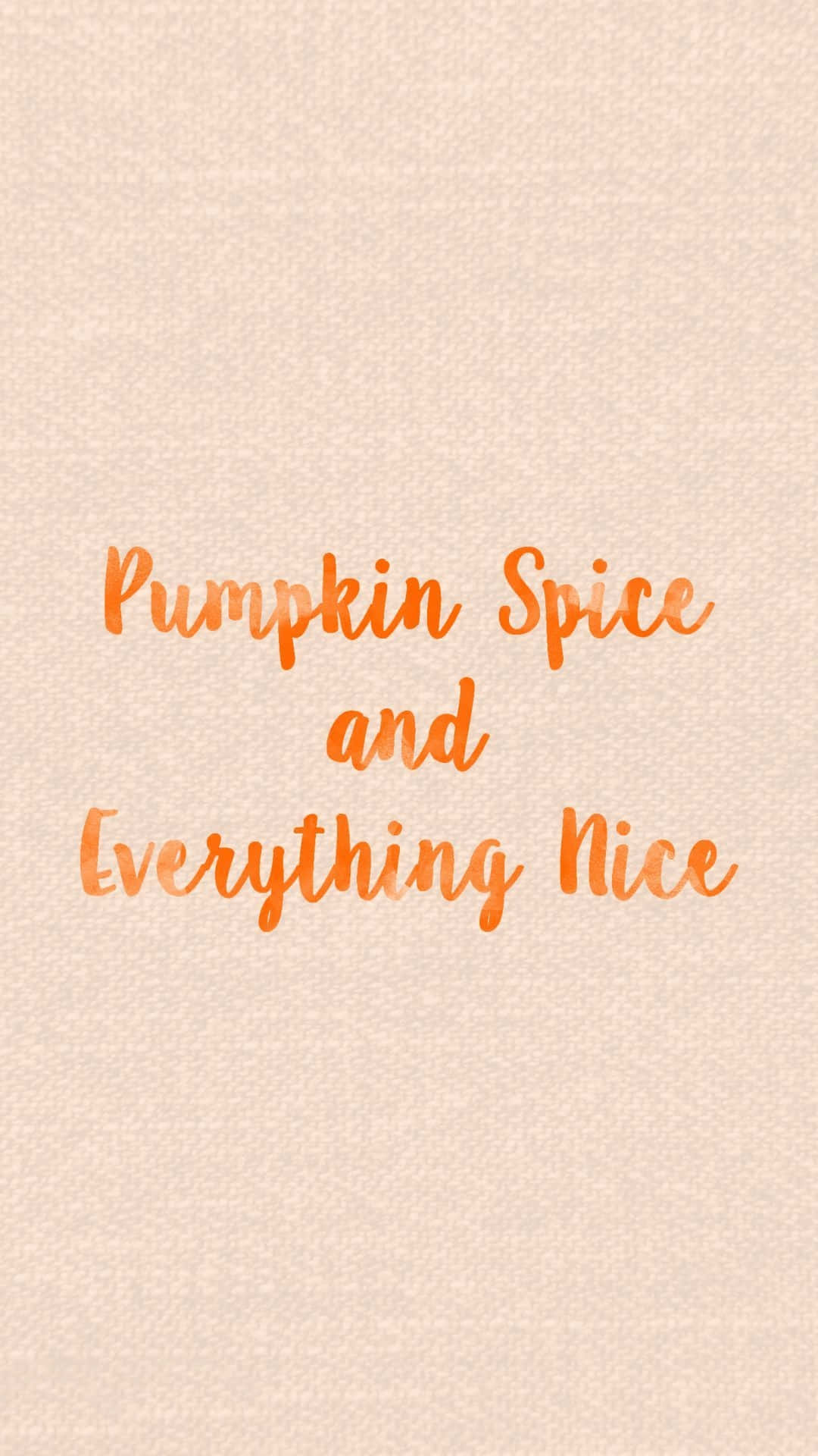 Thanksgiving, pumpkin spice, orange cursive text, Full HD Phone Wallpaper