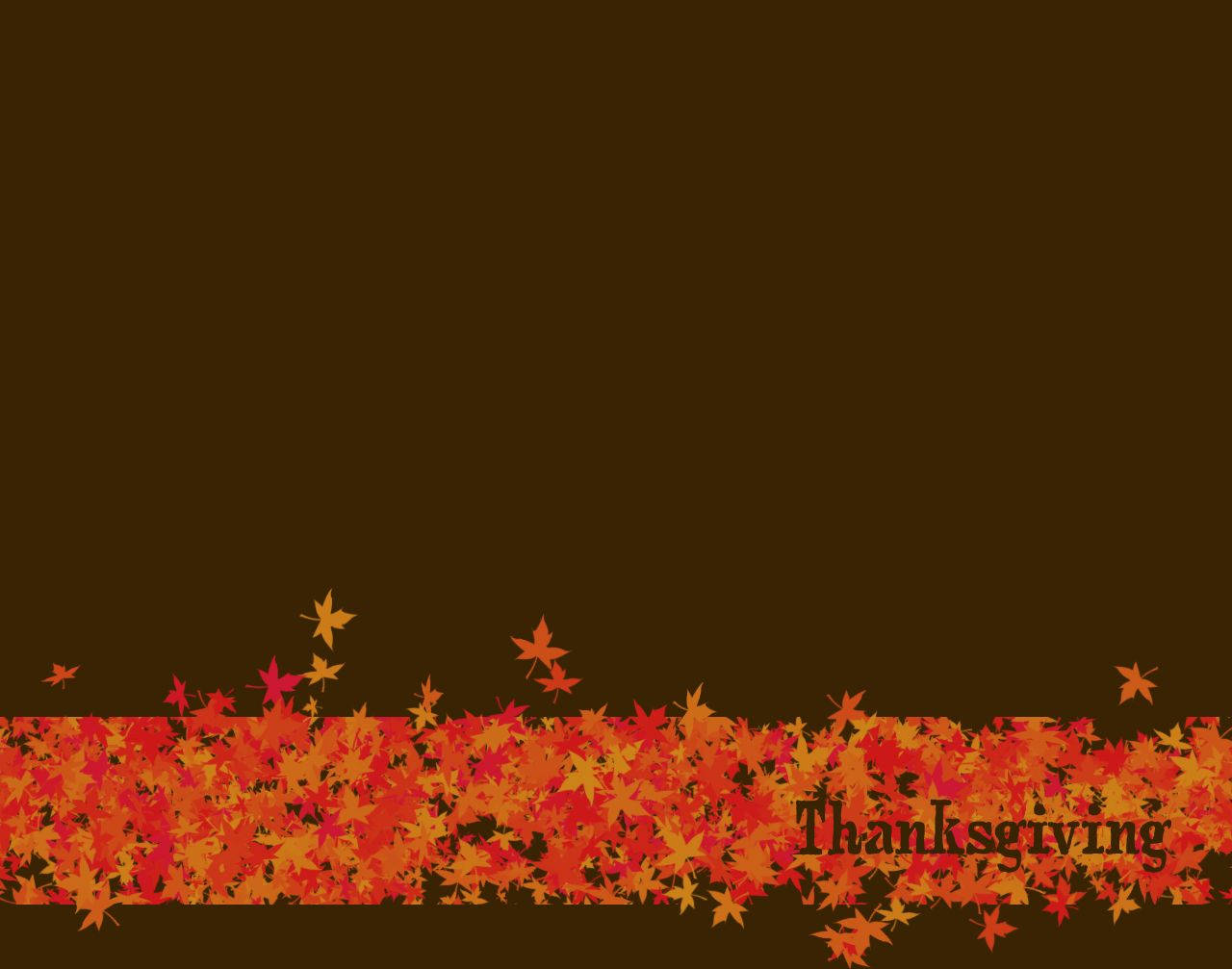 Thanksgiving, maple leaves, vibrant red orange, HD Desktop Wallpaper