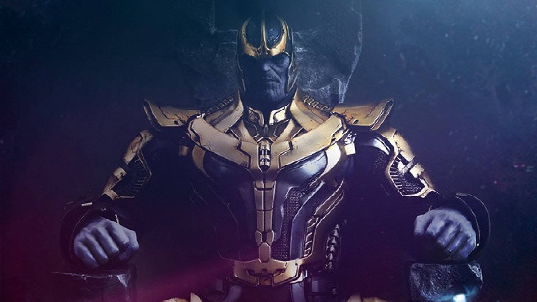 Thanos, golden armor, Adamantium-laced, HD Desktop Wallpaper