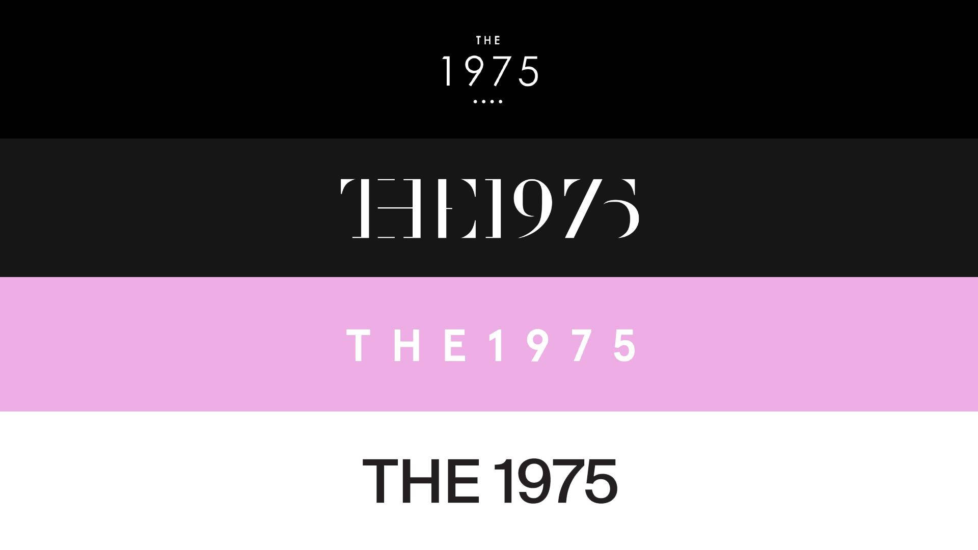 THE 1975, black, pink, Full HD Desktop Wallpaper