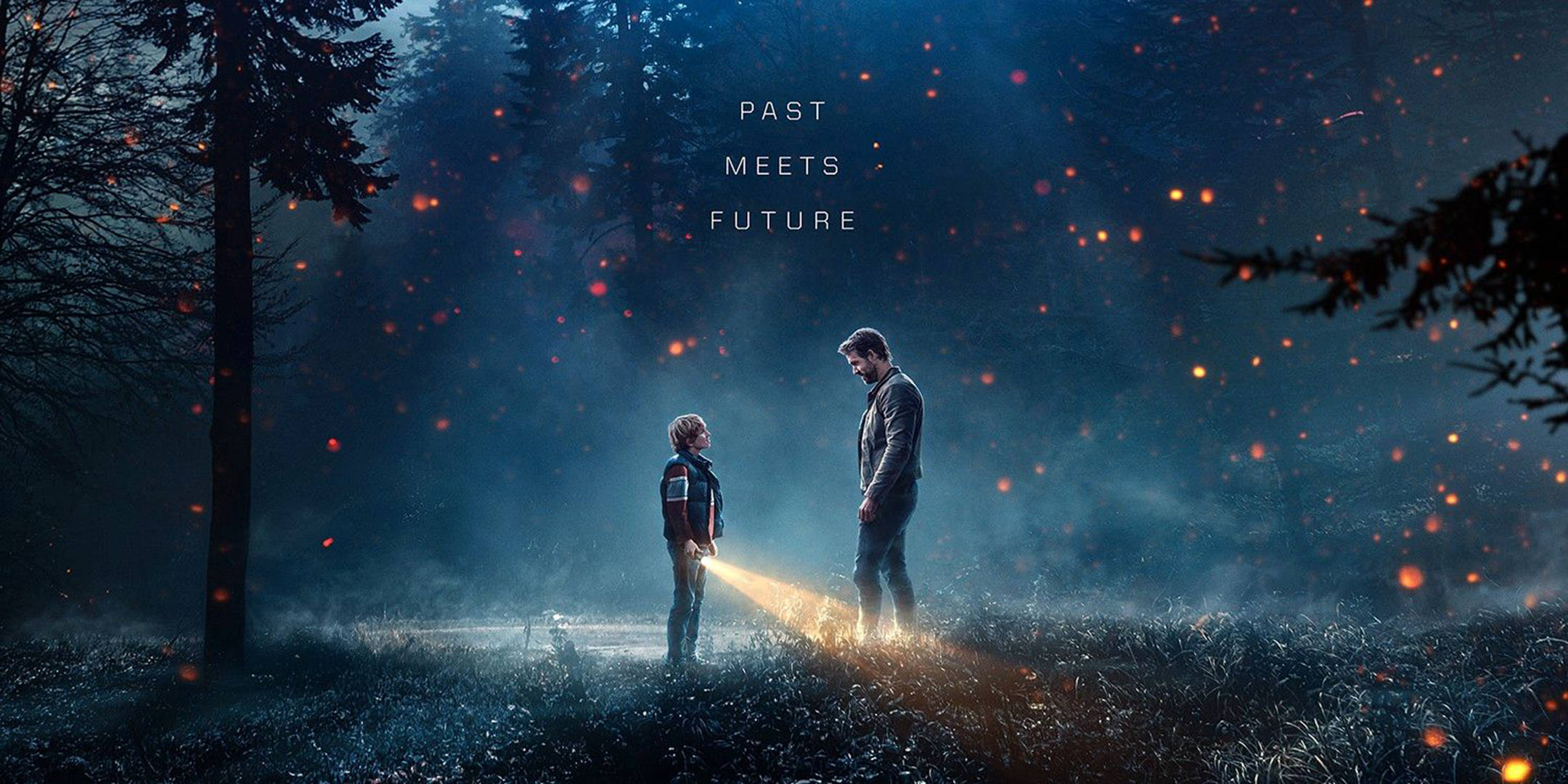 The Adam Project, past meets future, misty forest, Full HD Desktop Wallpaper