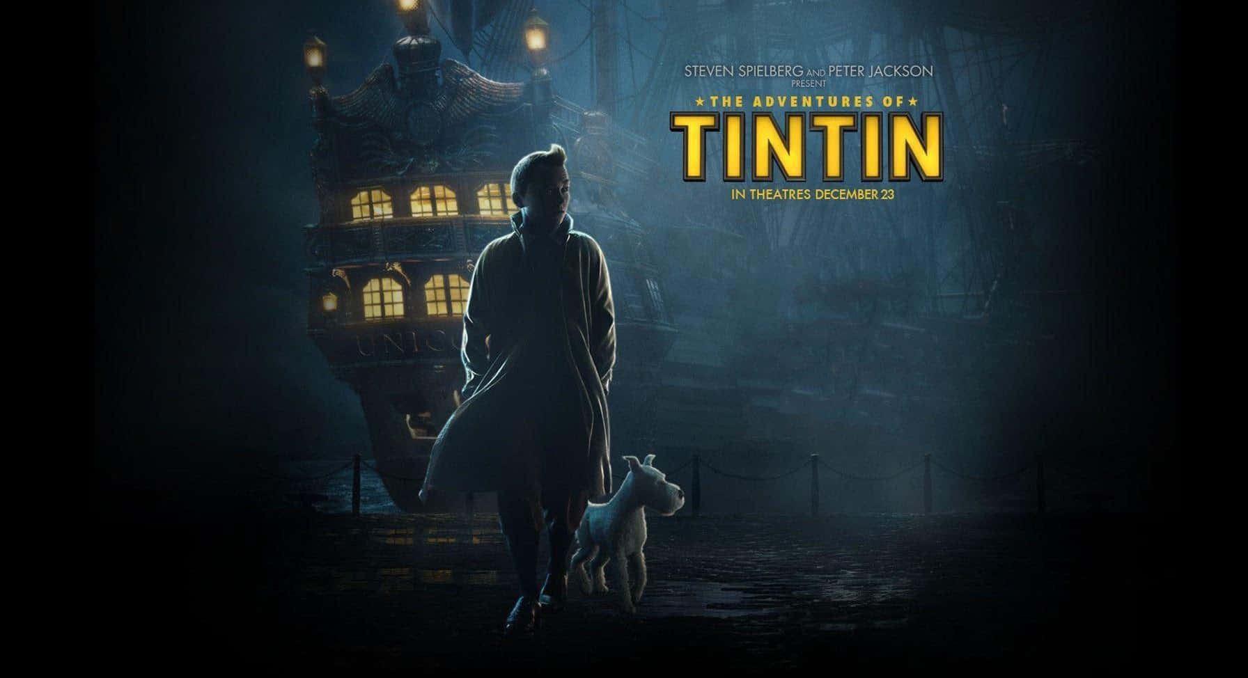 The Adventures Of Tintin, boy, dog, HD Desktop Wallpaper