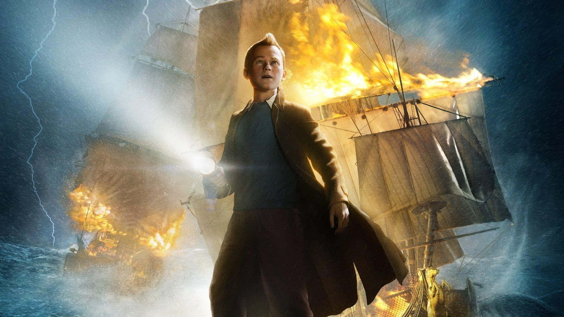 Tintin, The Adventures Of Tintin, glowing orb, Full HD Desktop Wallpaper