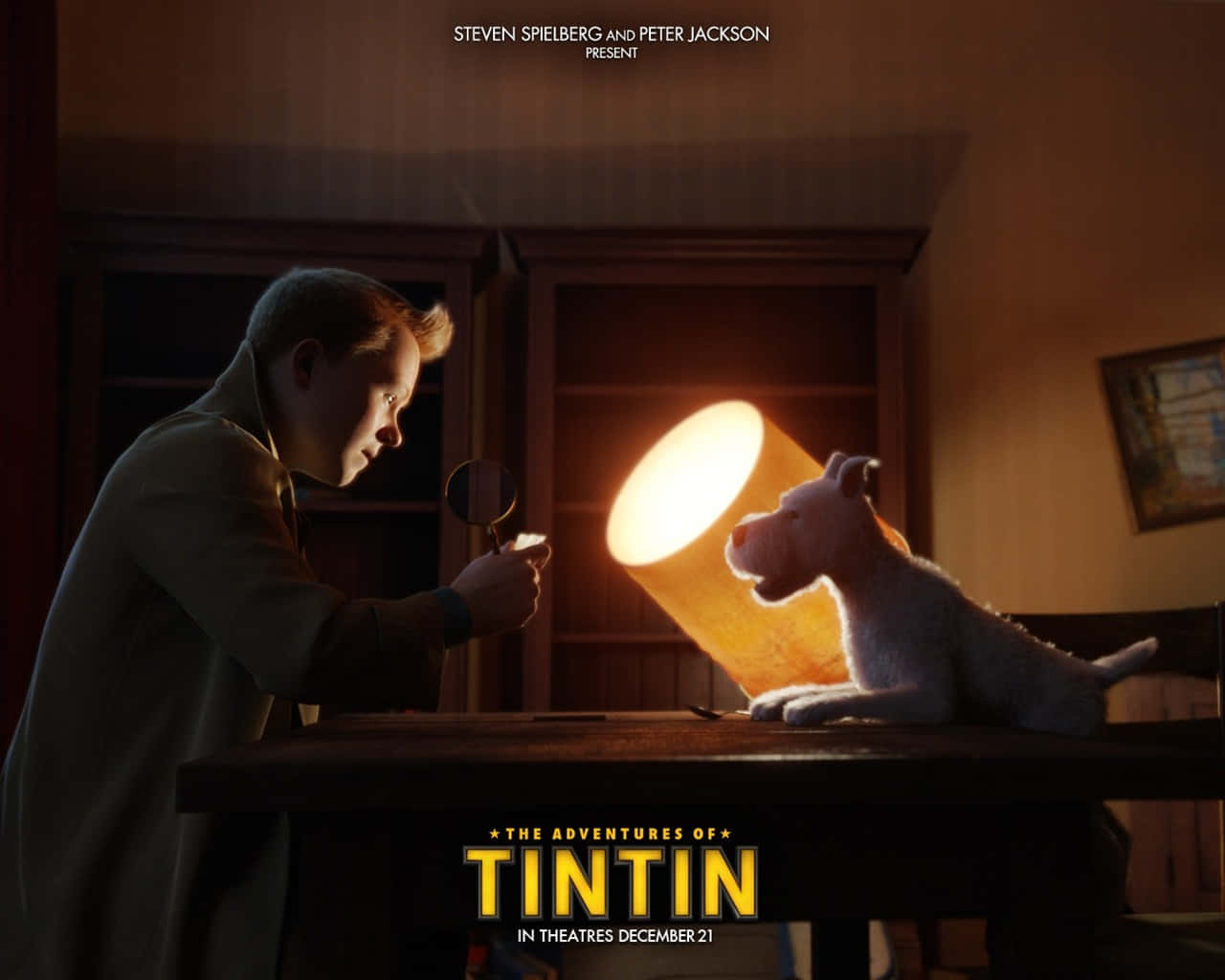 The Adventures Of Tintin, Tintin, Snowy, HD Desktop Wallpaper