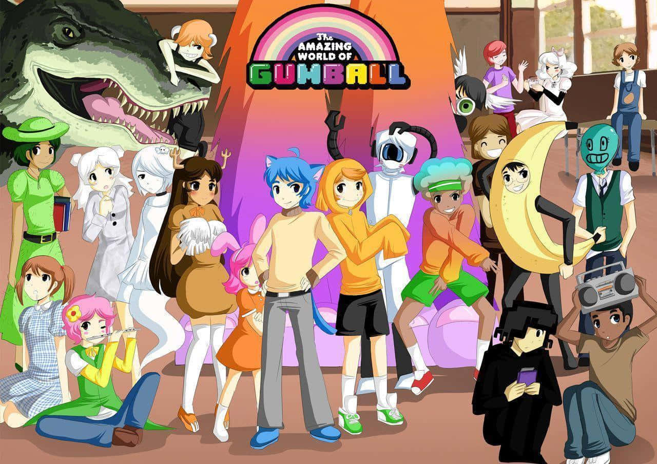 The Amazing World of Gumball, Gumball, classroom, HD Desktop Wallpaper