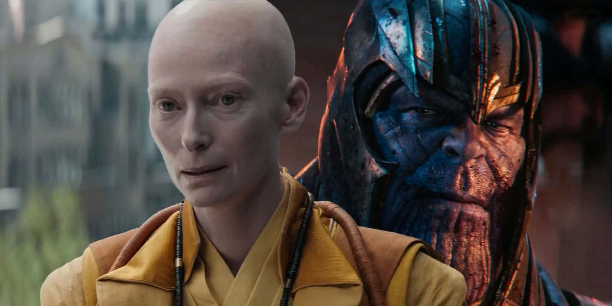 The Ancient One, villain, yellow robes, Full HD Desktop Wallpaper