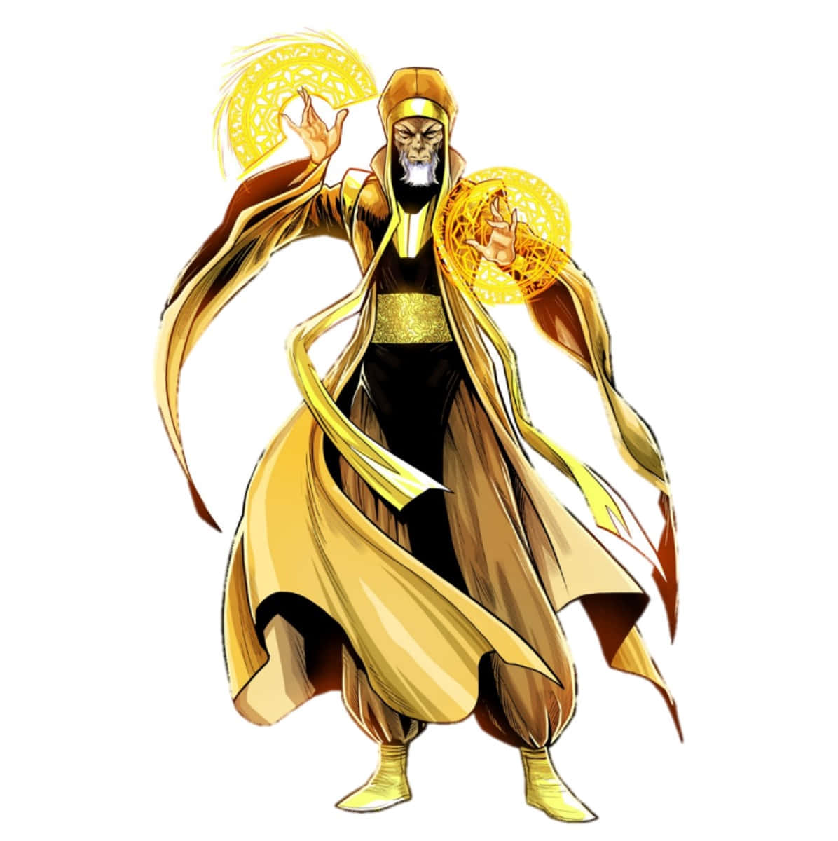 Ancient One, mystic arts, golden robes, SD Phone Wallpaper