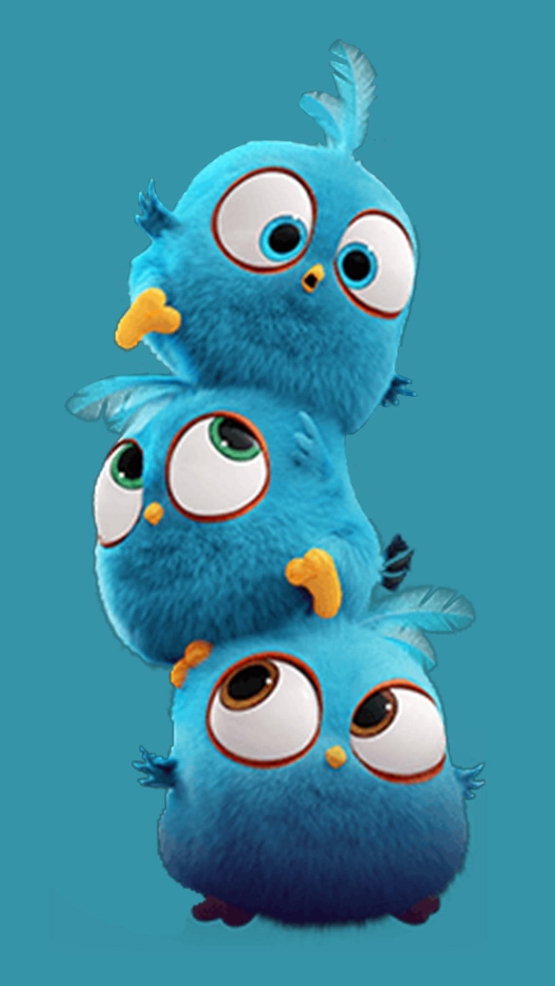 The Angry Birds Movie 2, Blues, teal, Full HD Phone Wallpaper