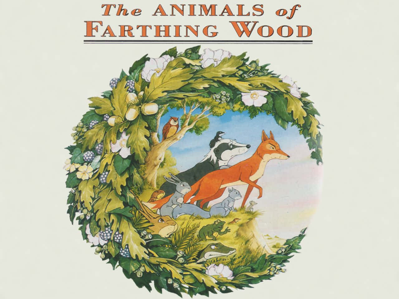 The Animals Of Farthing Wood, fox, badger, HD Desktop Wallpaper
