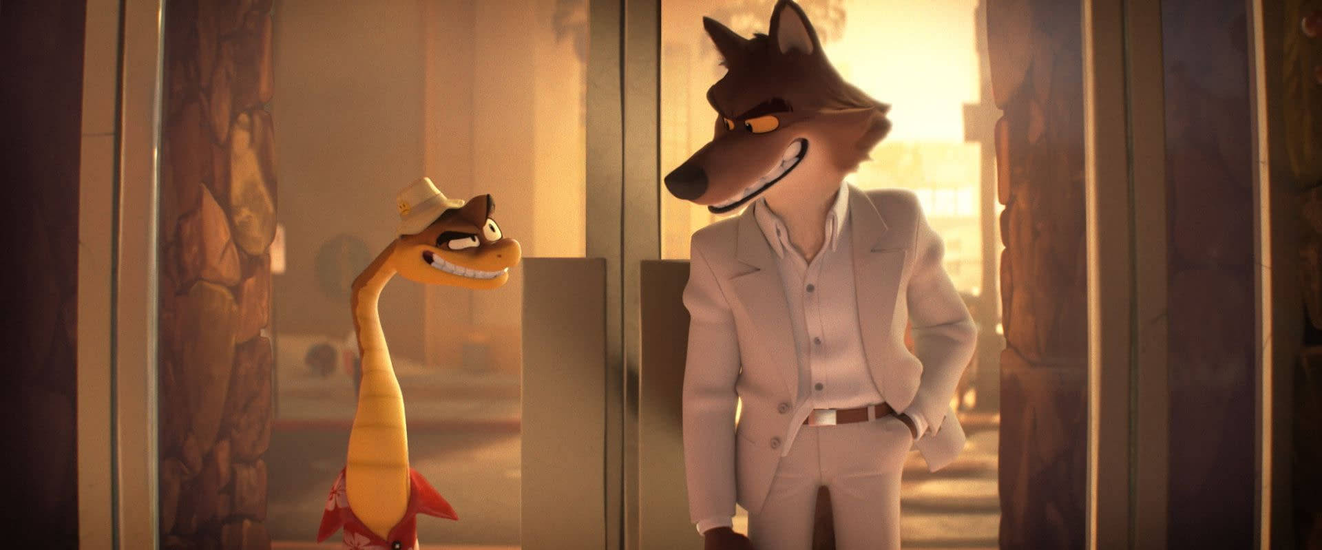 The Bad Guys, fox, white suit, Full HD Desktop Wallpaper