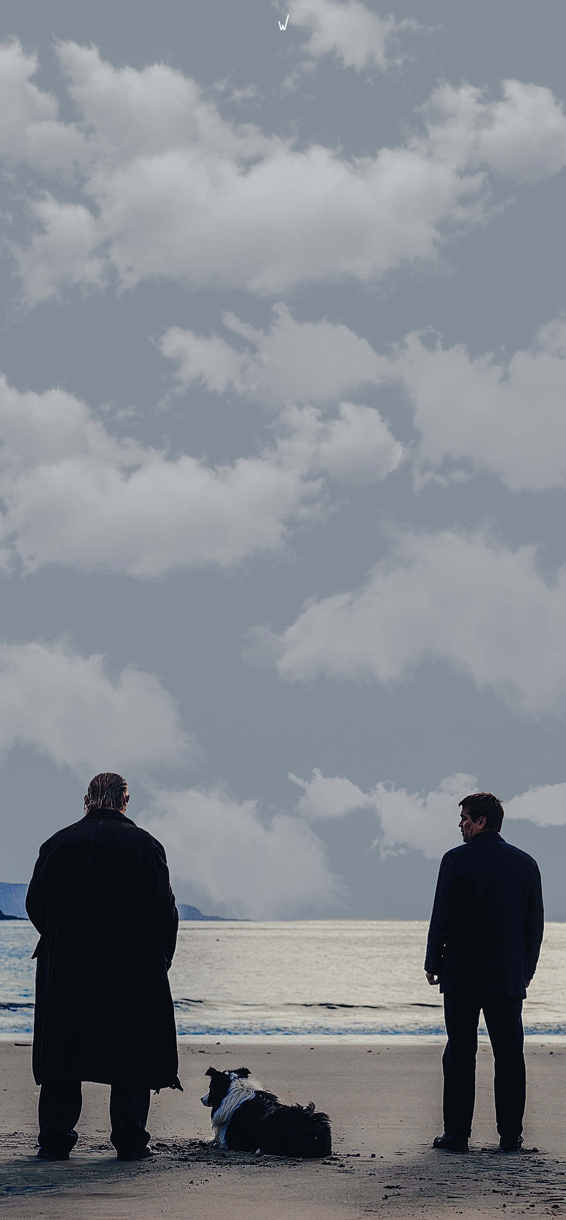 The Banshees Of Inisherin, beach, cloudy sky, 4K Phone Wallpaper