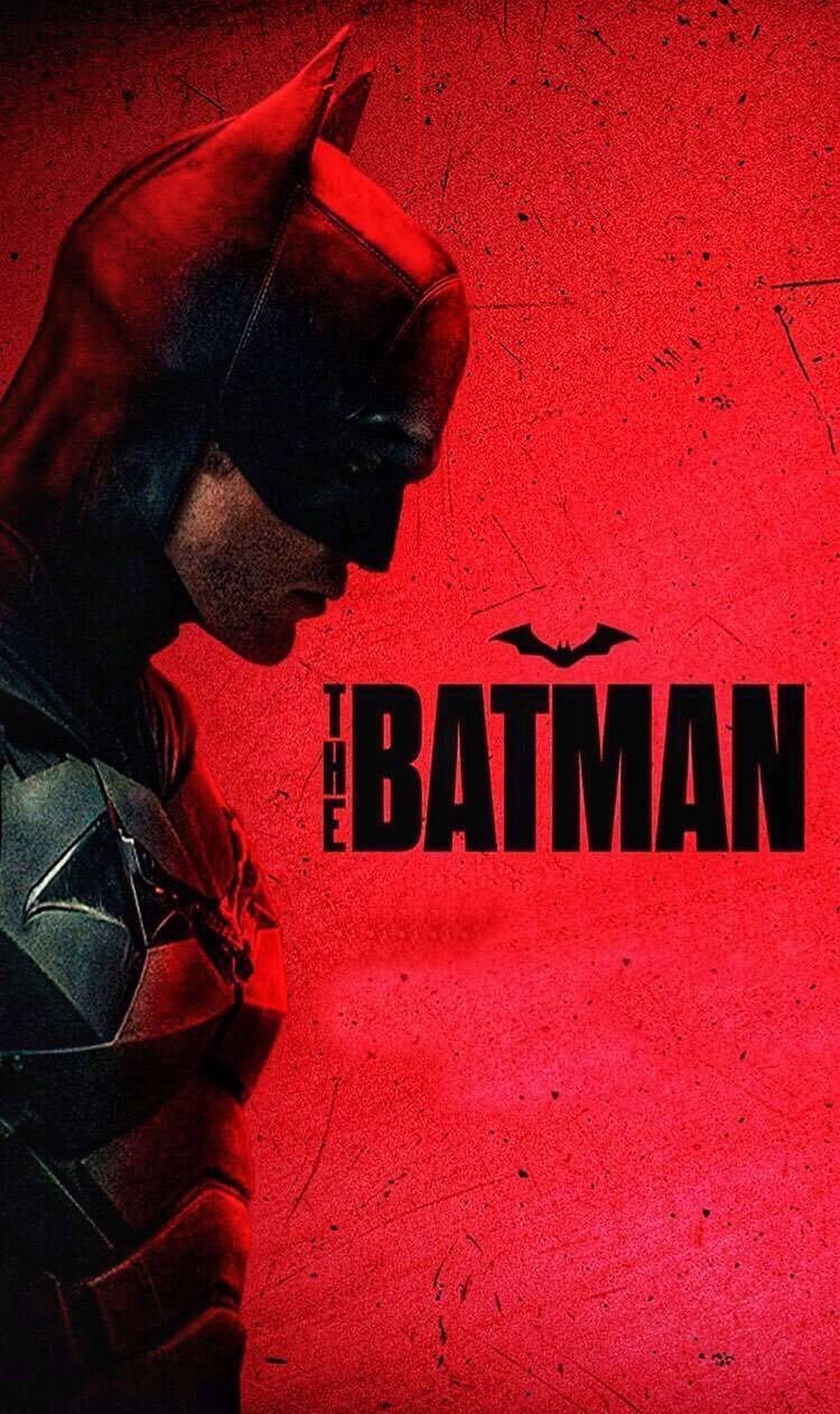 The Batman 2022, red, dark cowl, Full HD Phone Wallpaper