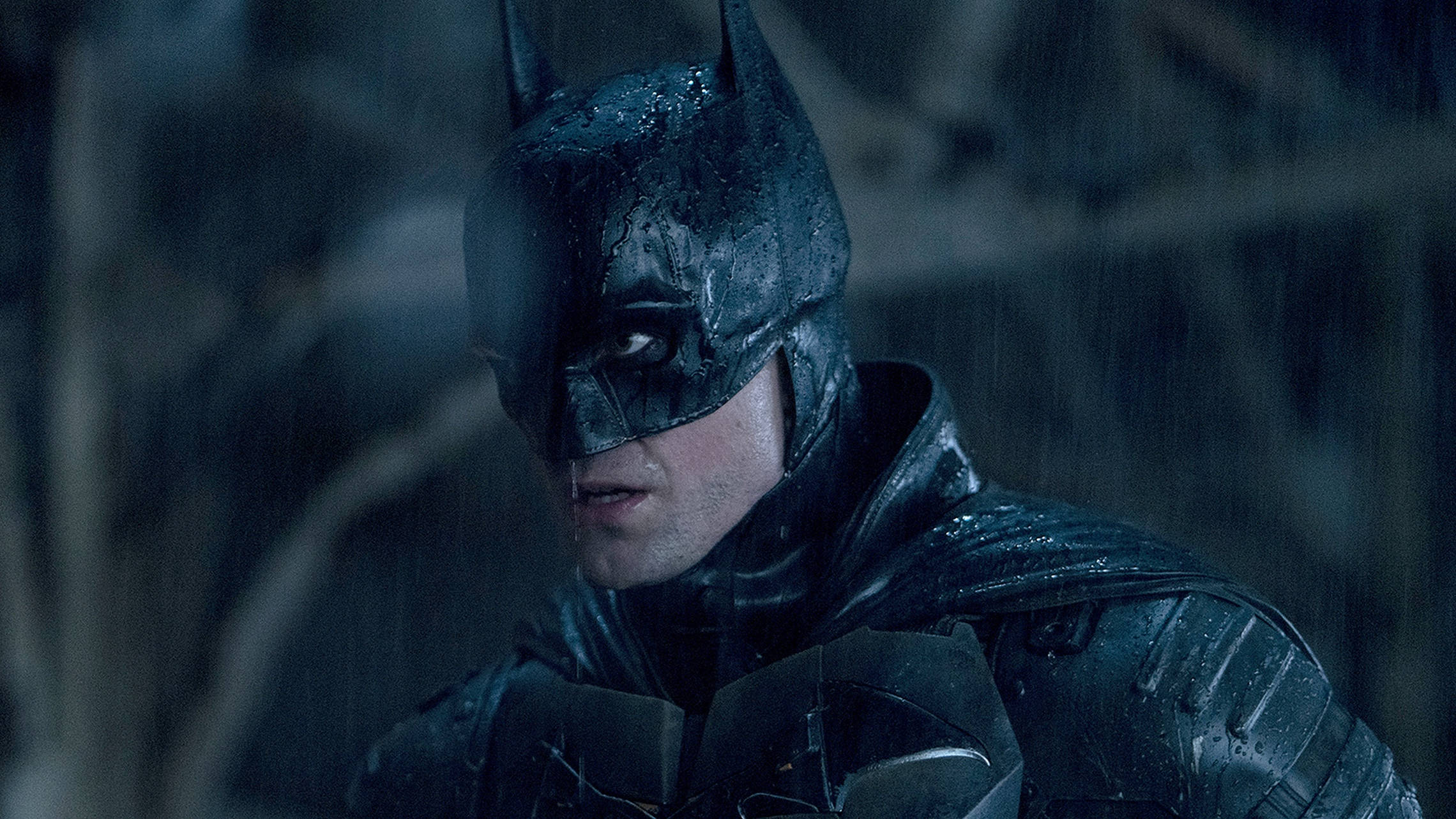 The Batman 2022, Batman, rain-soaked, Full HD Desktop Wallpaper