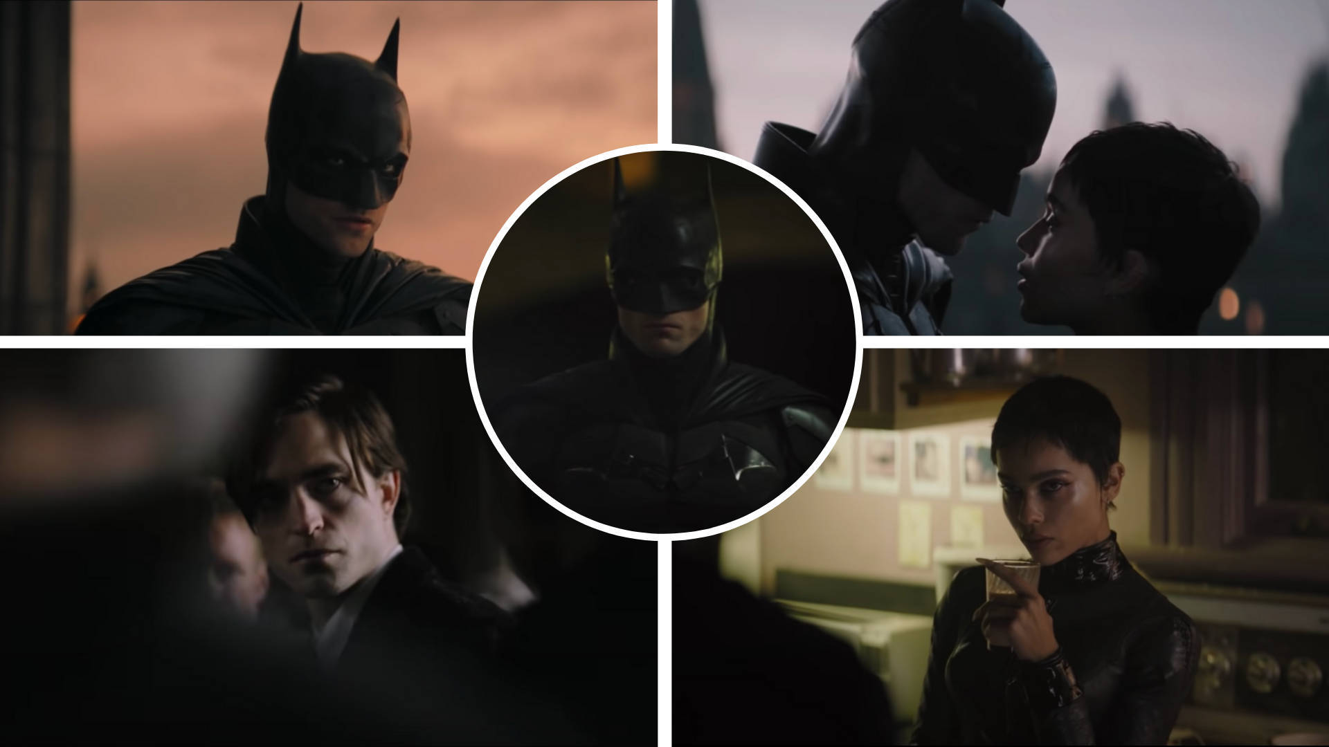 The Batman 2022, Batman, twilight cityscapes, Full HD Desktop Wallpaper