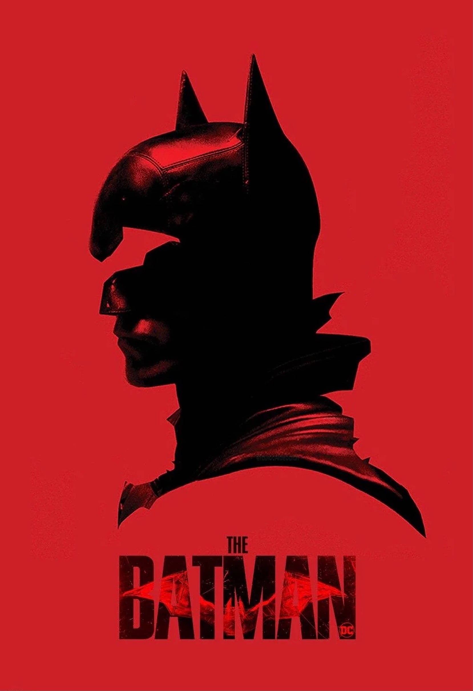The Batman 2022, Batman, minimalist painting, Full HD Phone Wallpaper