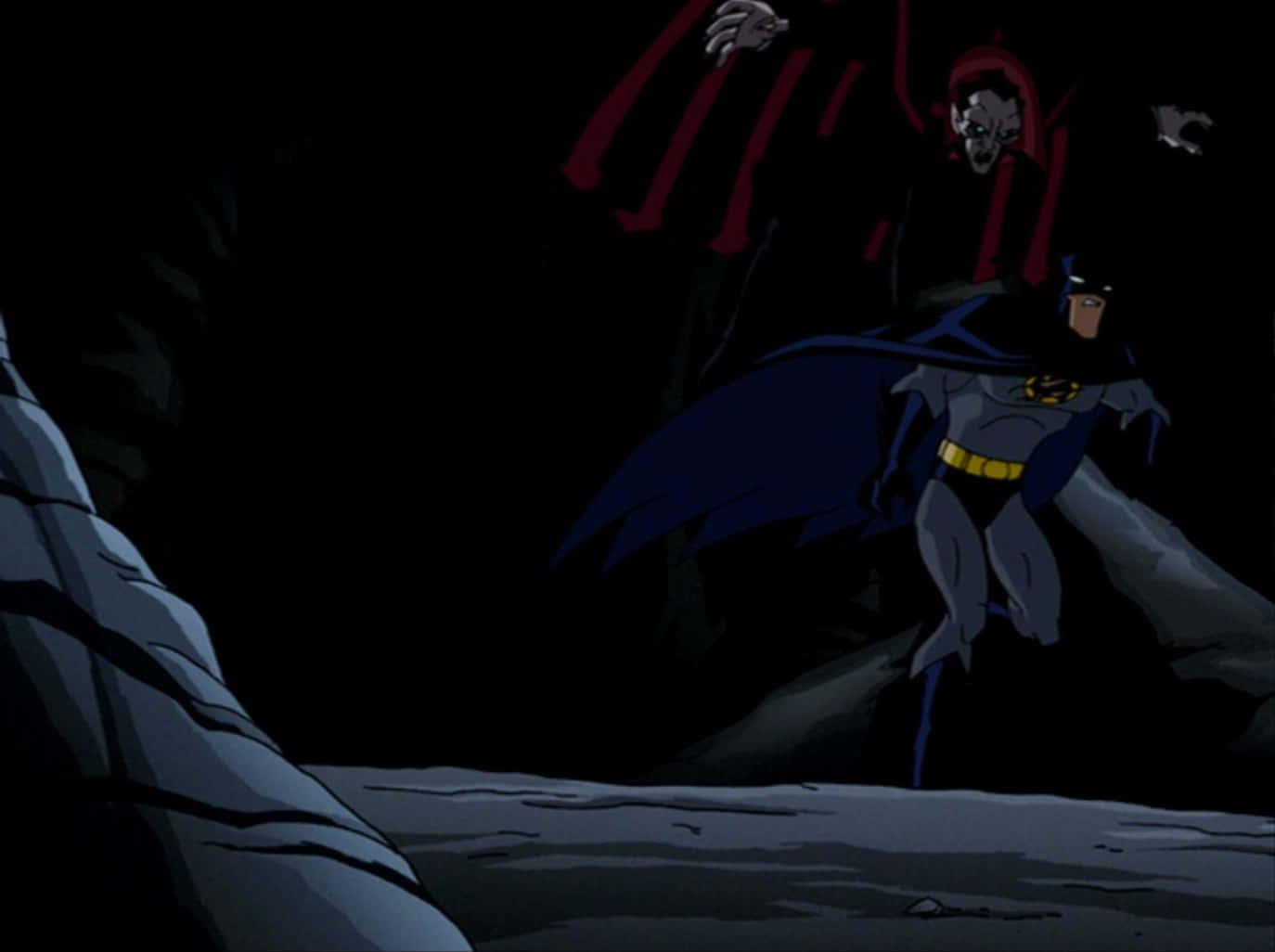 The Batman Vs Dracula, Batman, Dracula, HD Desktop Wallpaper