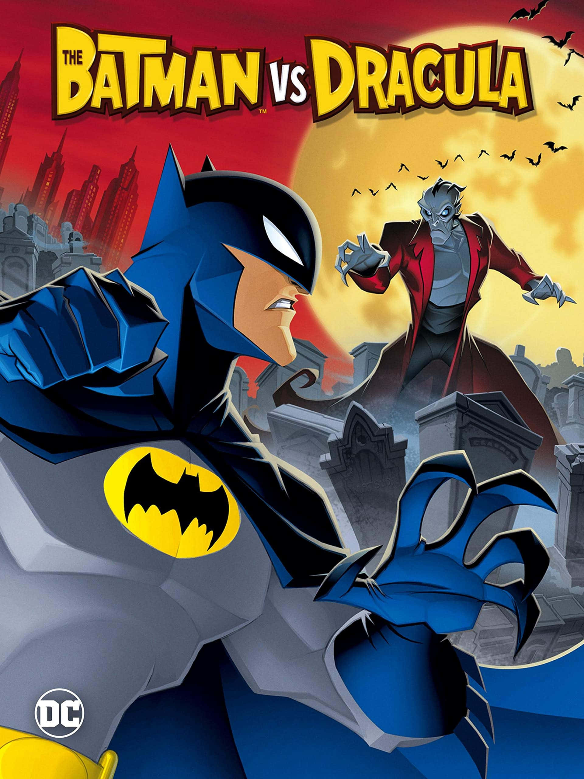 The Batman Vs Dracula, Batman, Dracula, 2K Phone Wallpaper