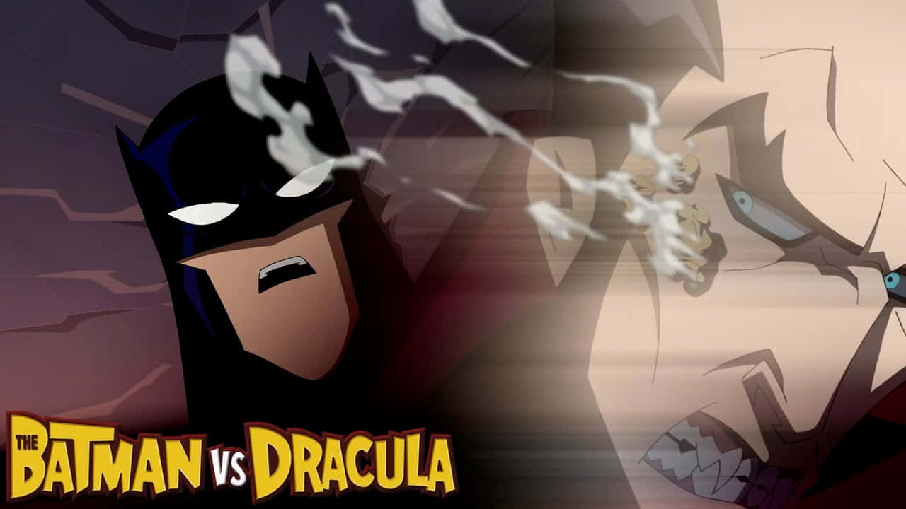 Batman, Dracula, epic face-off, HD Desktop Wallpaper