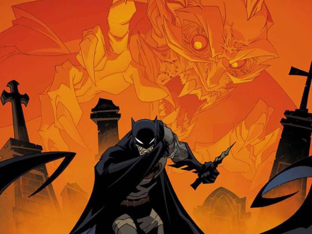 The Batman Vs Dracula, Batman, Dracula, SD Desktop Wallpaper