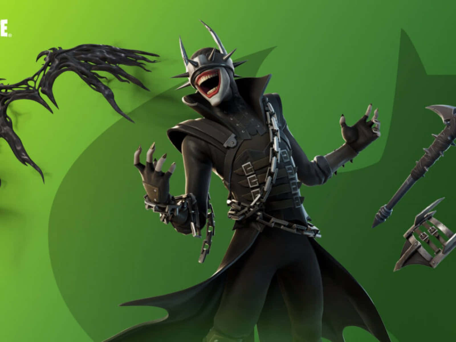 The Batman Who Laughs, spiked armor, bat-like wings, HD Desktop Wallpaper