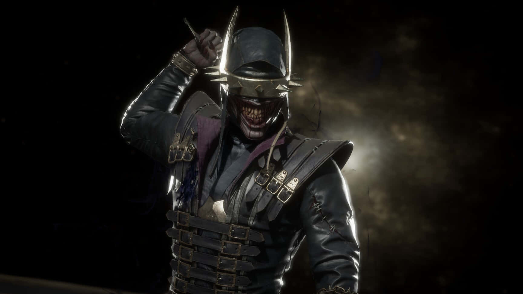 The Batman Who Laughs, samurai warrior, dark armor, HD Desktop Wallpaper