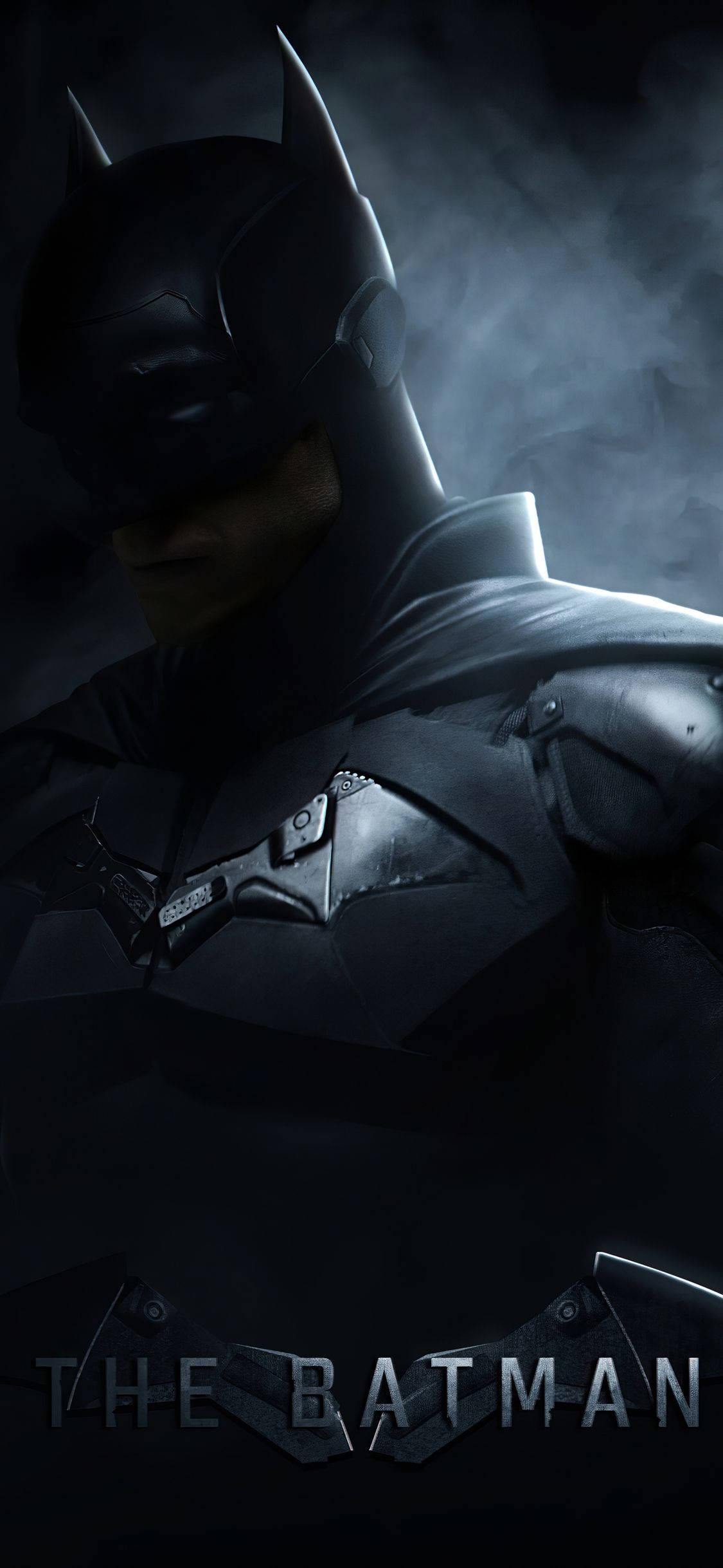 The Batman, iPhone, shadowy gloom, Full HD Phone Wallpaper