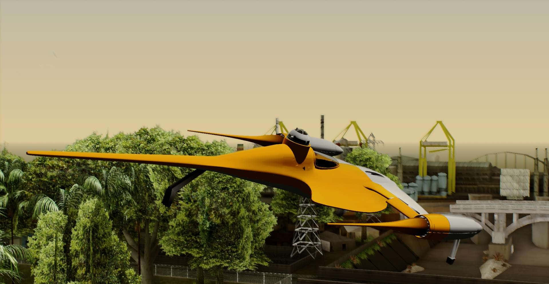 Naboo, 1919 x 995, futuristic flying car, HD Desktop Wallpaper