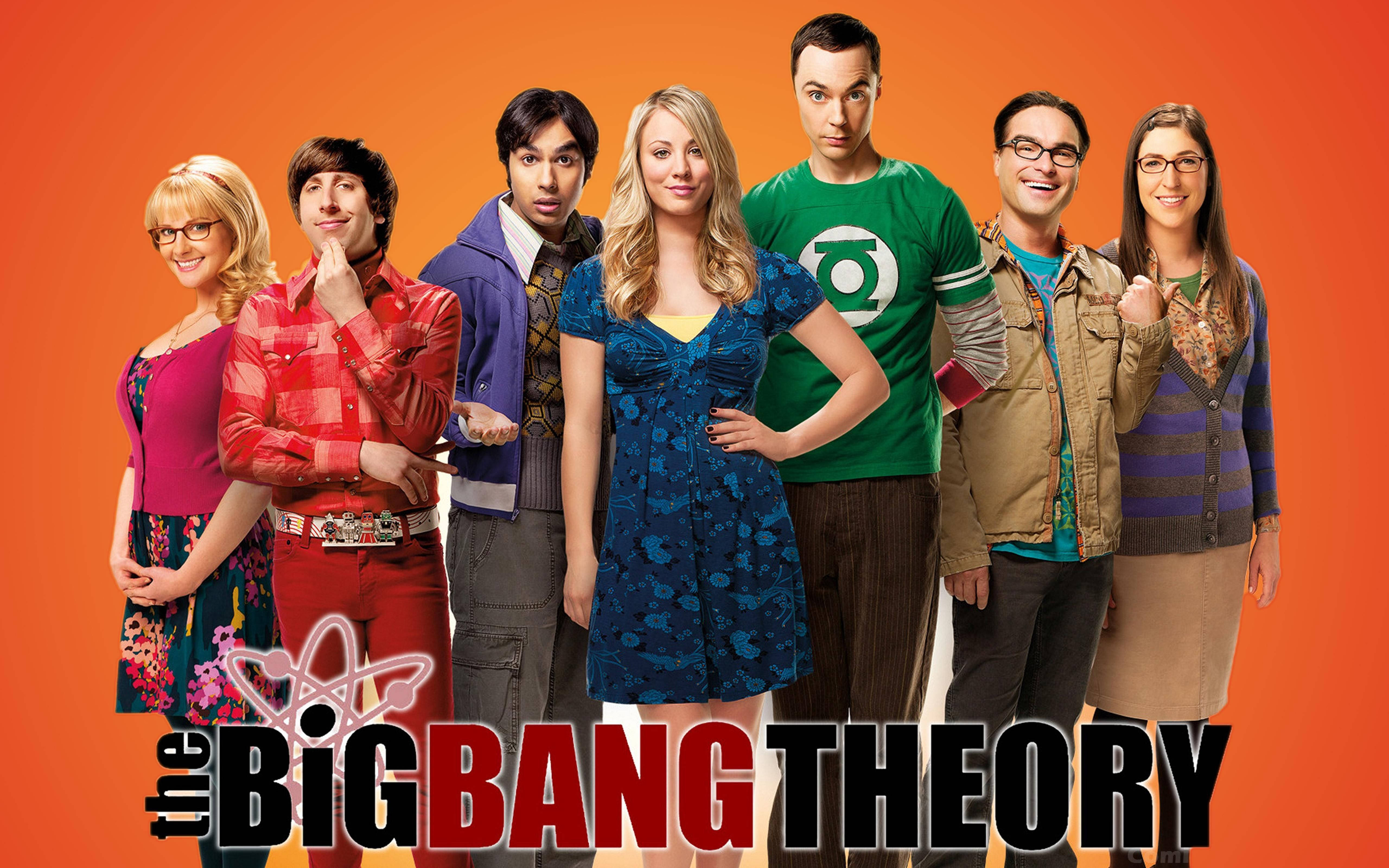 The Big Bang Theory, TV characters, colorful casual clothes, 5K Desktop Wallpaper