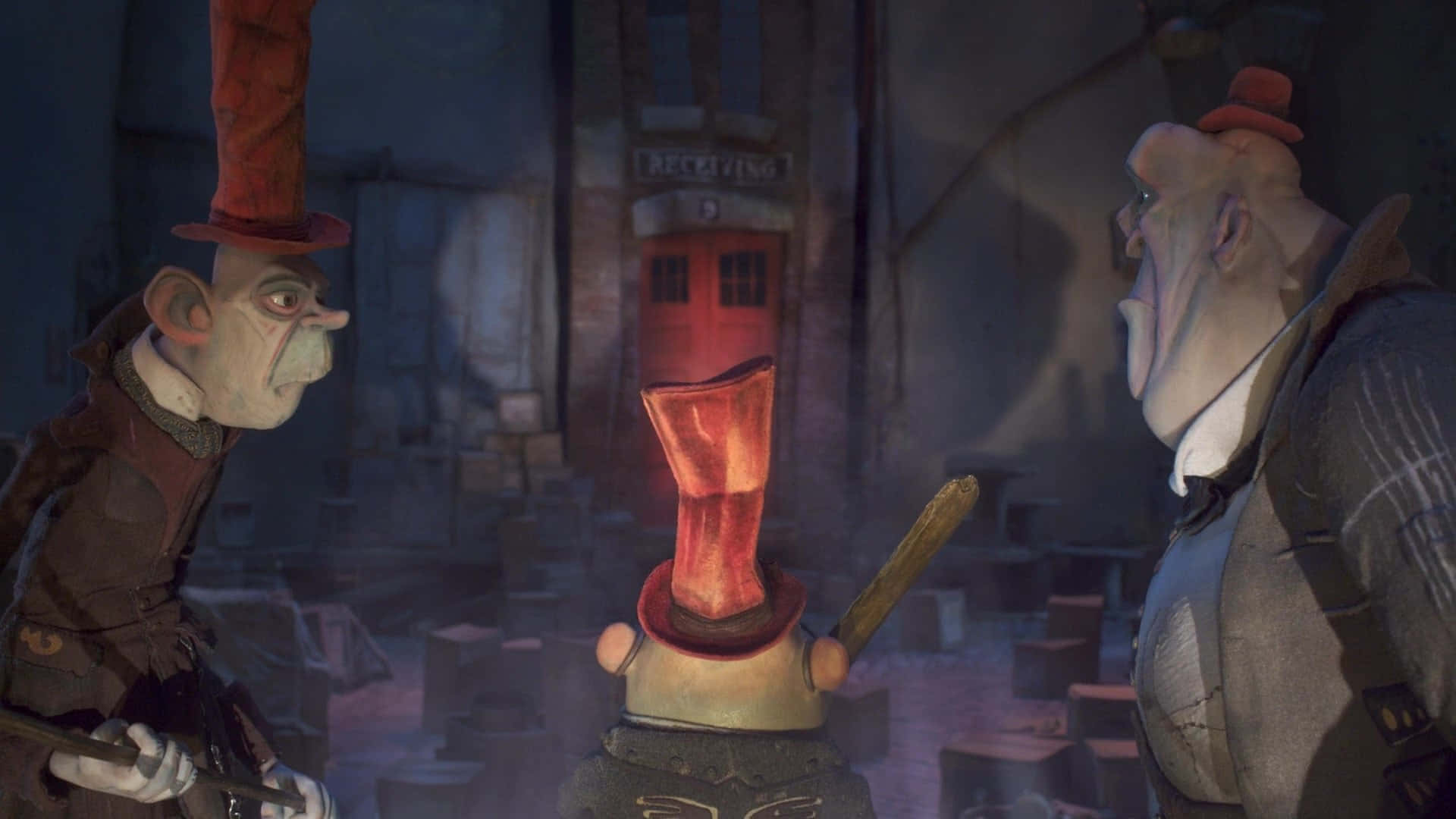 The Boxtrolls, three henchmen, tall hats, Full HD Desktop Wallpaper