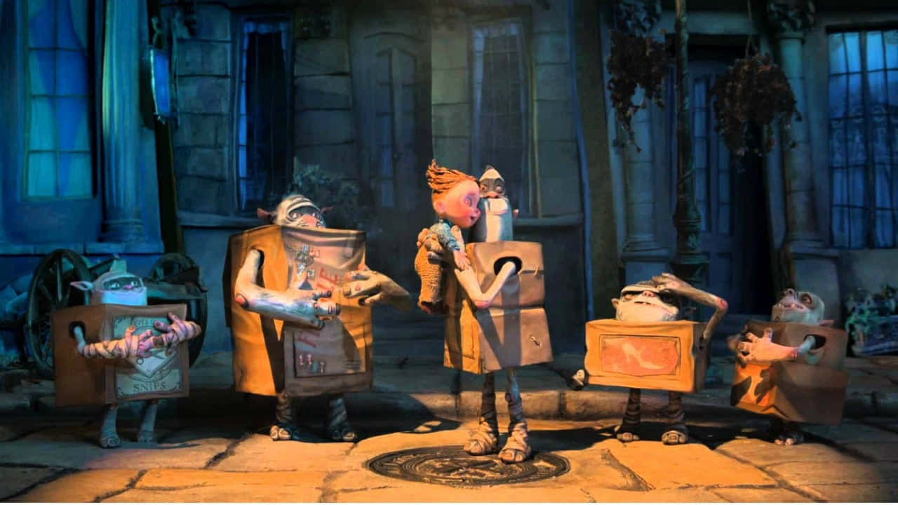 The Boxtrolls, child, cobblestone street, HD Desktop Wallpaper