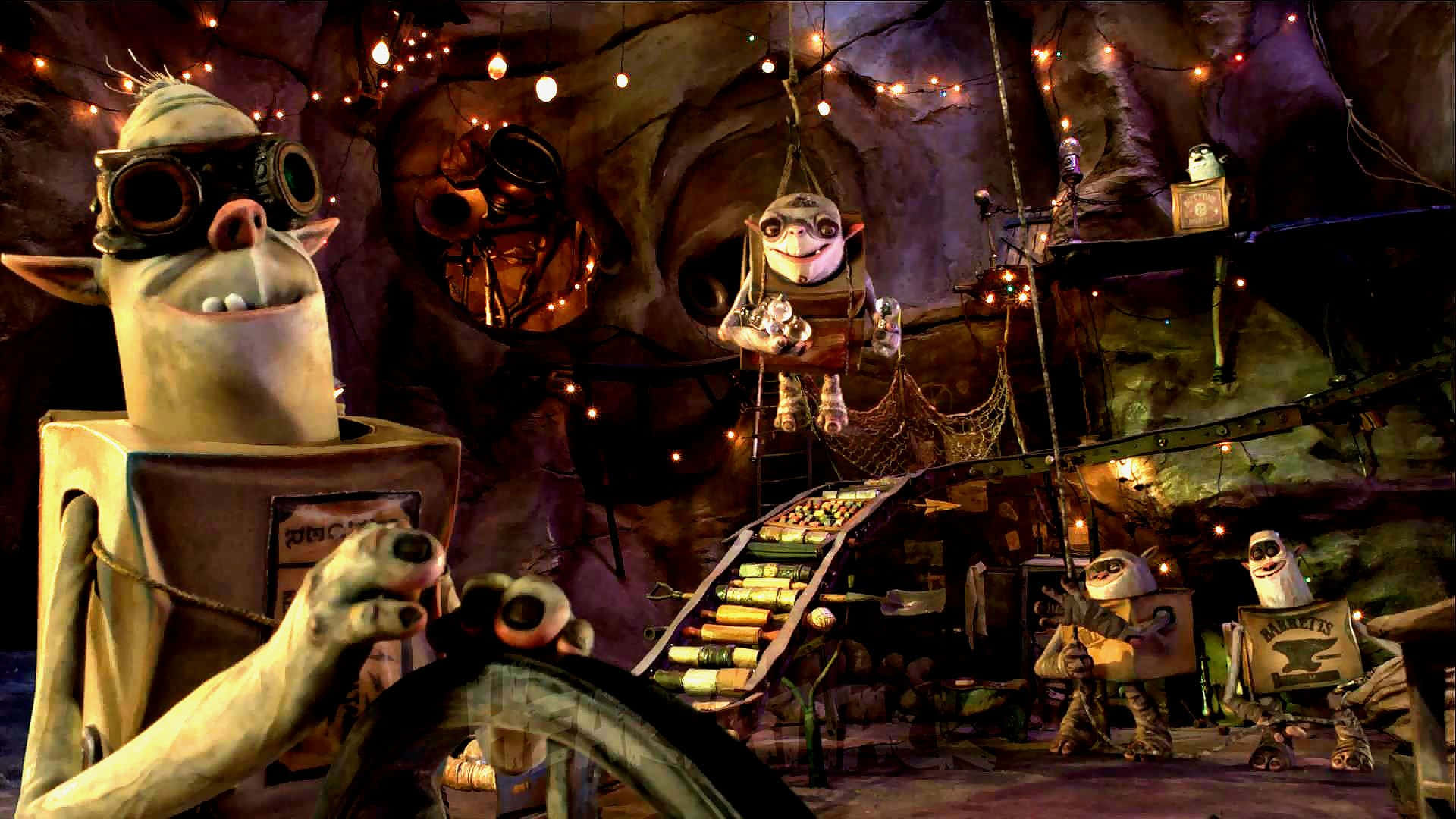 The Boxtrolls, conveyor belt, colorful candy, Full HD Desktop Wallpaper