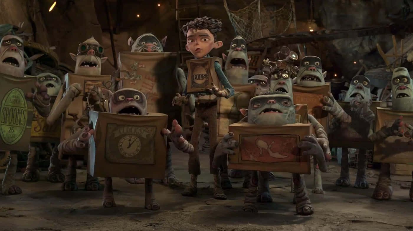Eggs, The Boxtrolls, dimly lit, HD Desktop Wallpaper