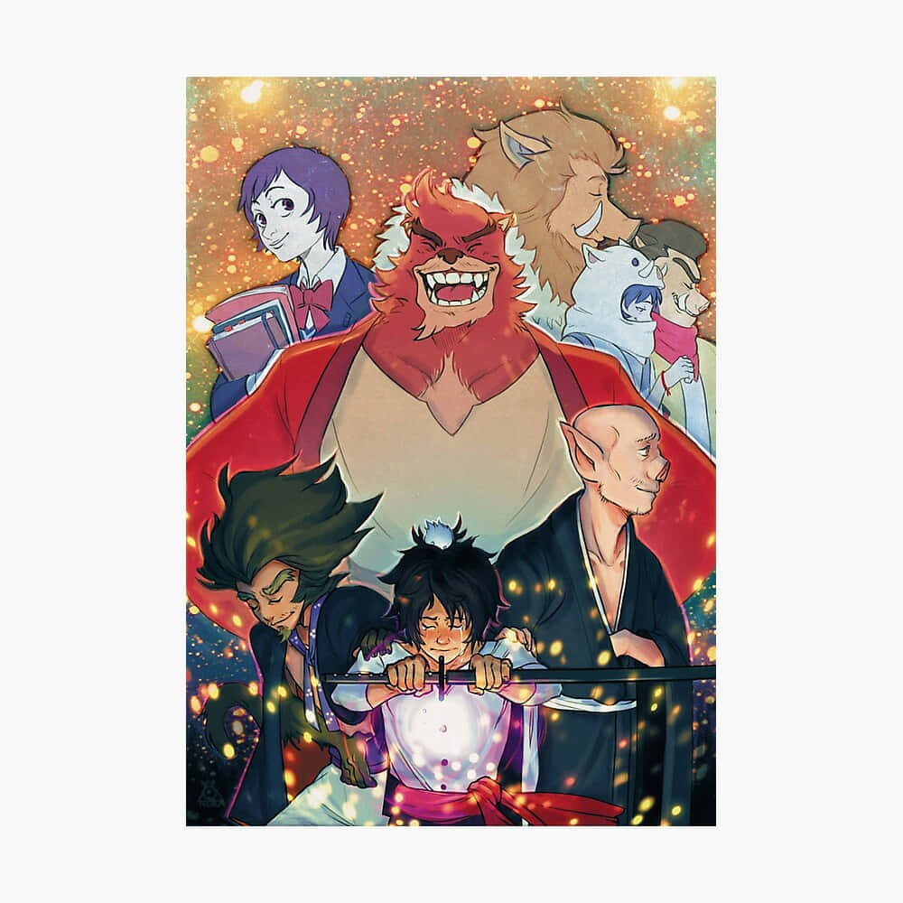The Boy and The Beast, red-haired beastman, glowing sword, SD Desktop Wallpaper