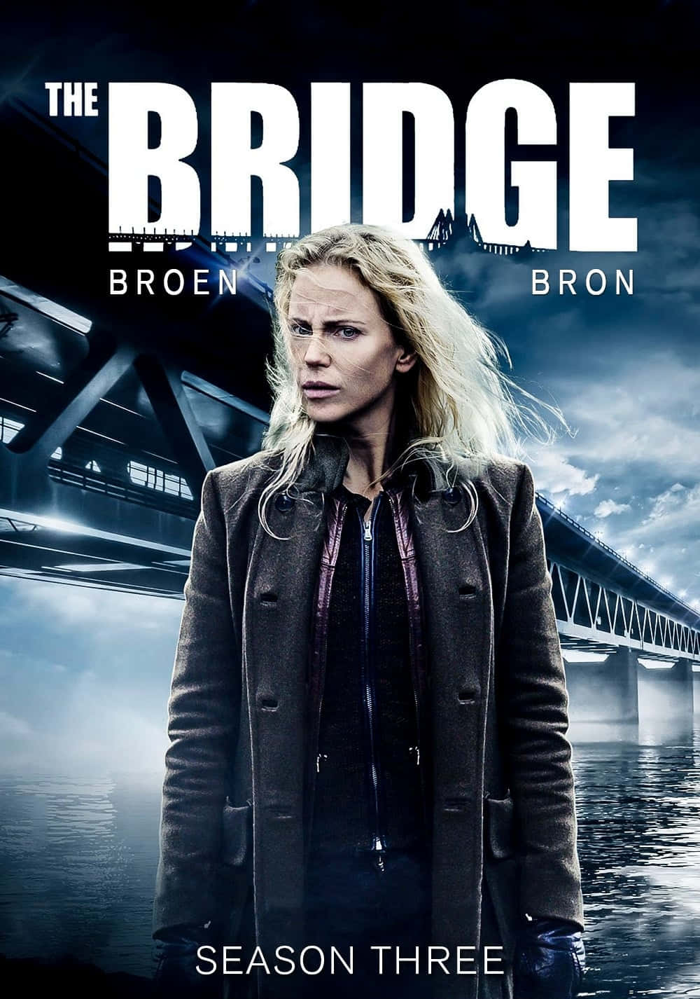 The Bridge TV Show, bridge, stormy sky, HD Phone Wallpaper