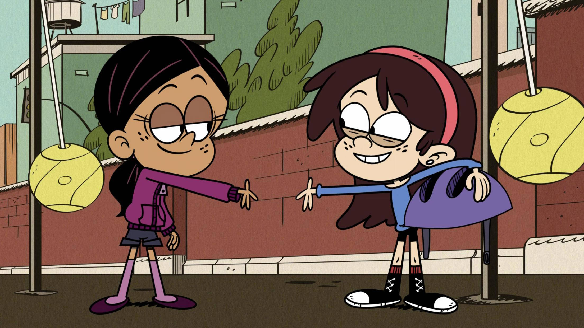 The Casagrandes, animated girls, cartoon style, Full HD Desktop Wallpaper