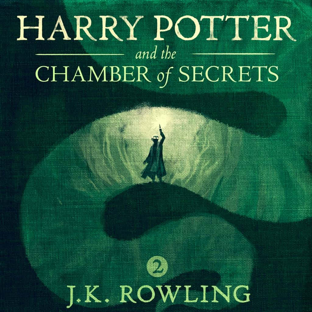 The Chamber of Secrets, glowing spiral path, wand, SD Desktop Wallpaper