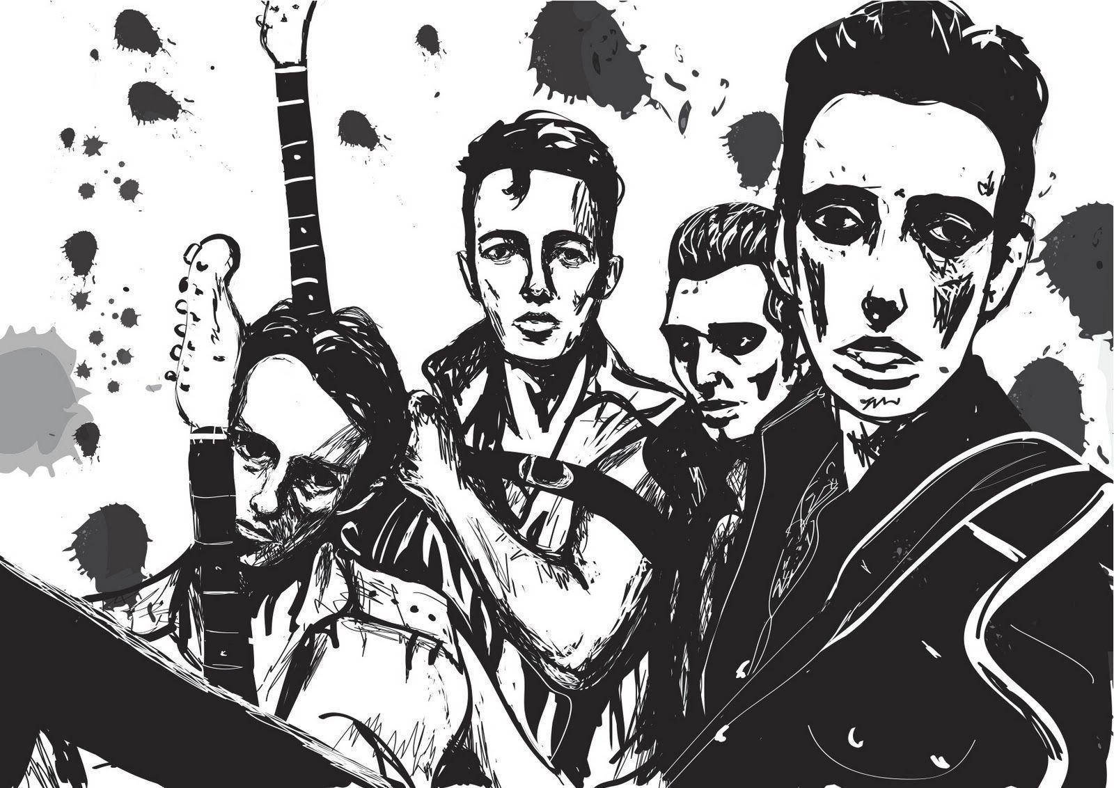 The Clash, rock musicians, guitars, HD Desktop Wallpaper