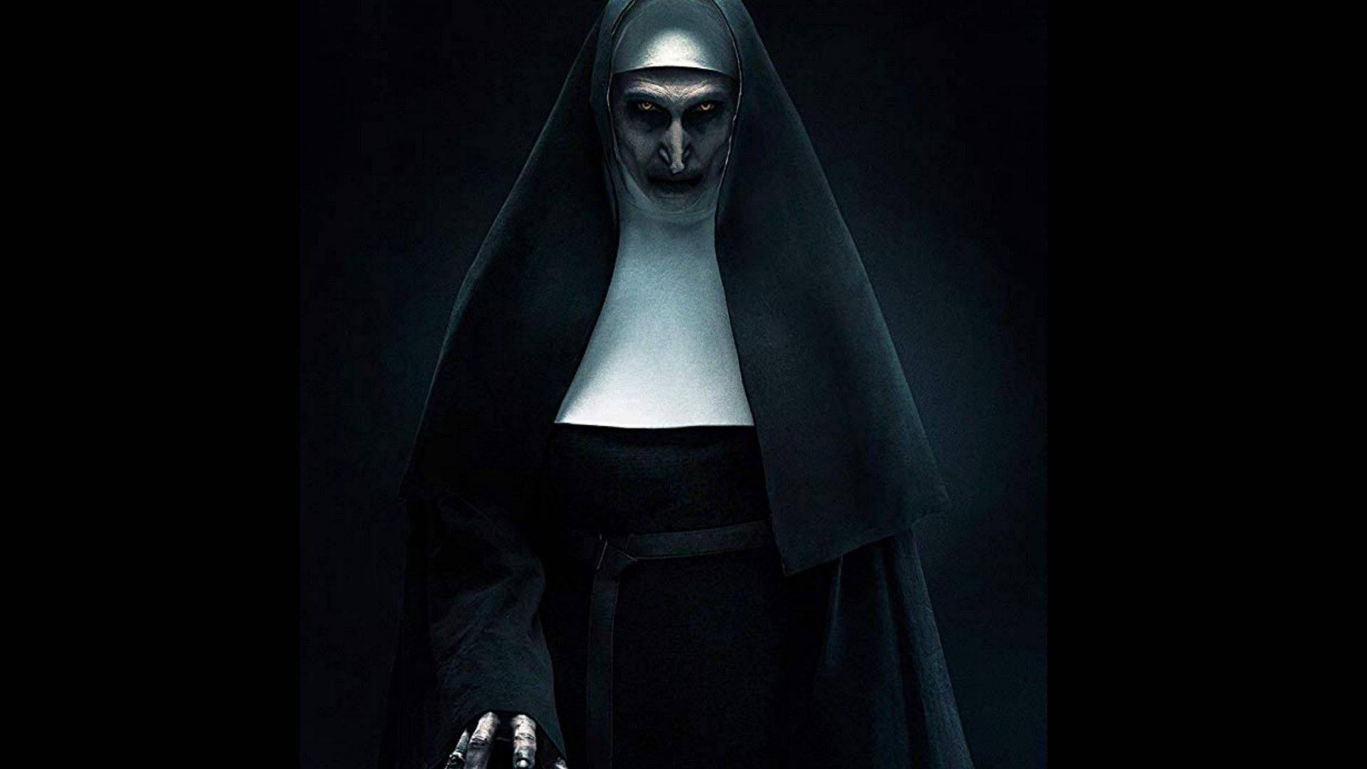 The Conjuring, demon nun, pale-faced nun, Full HD Desktop Wallpaper