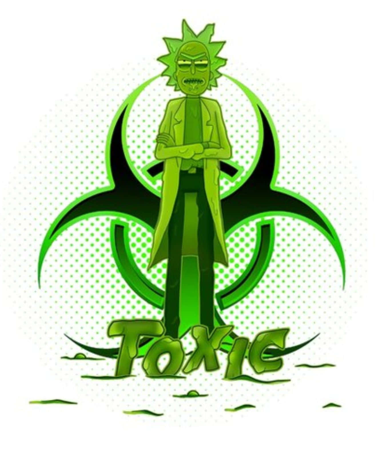 The Council Of Ricks, interdimensional headquarters, biohazard symbol, HD Phone Wallpaper