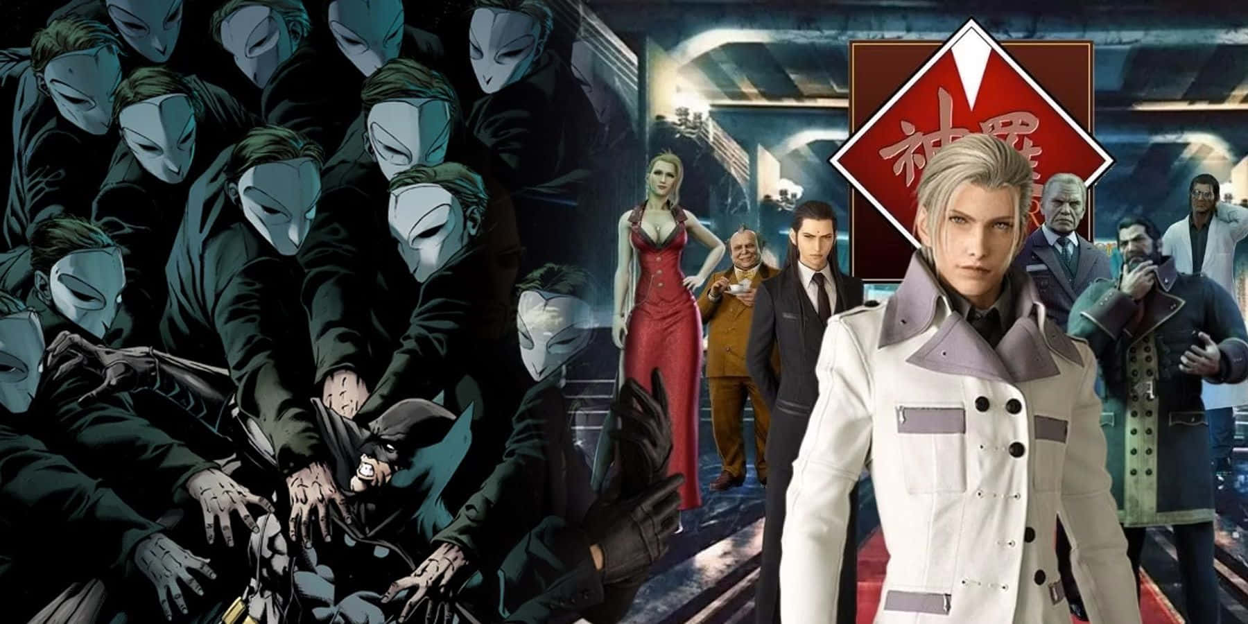 The Court Of Owls, blond man, white coat, HD Desktop Wallpaper