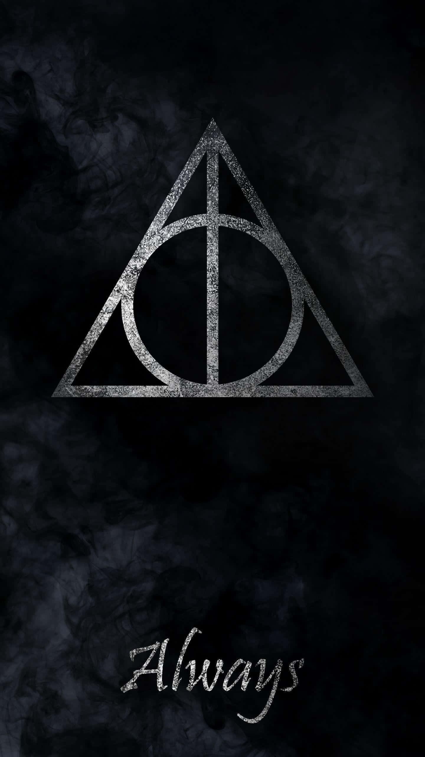 Deathly Hallows, silver, Always, 2K Phone Wallpaper