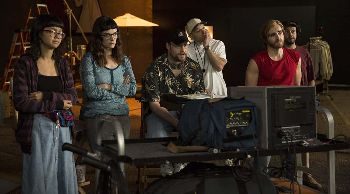 The Disaster Artist, film crew, monitor, SD Desktop Wallpaper