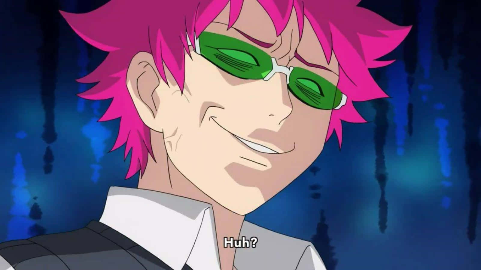 Saiki K, The Disastrous Life Of Saiki K, spiky pink hair, HD Desktop Wallpaper