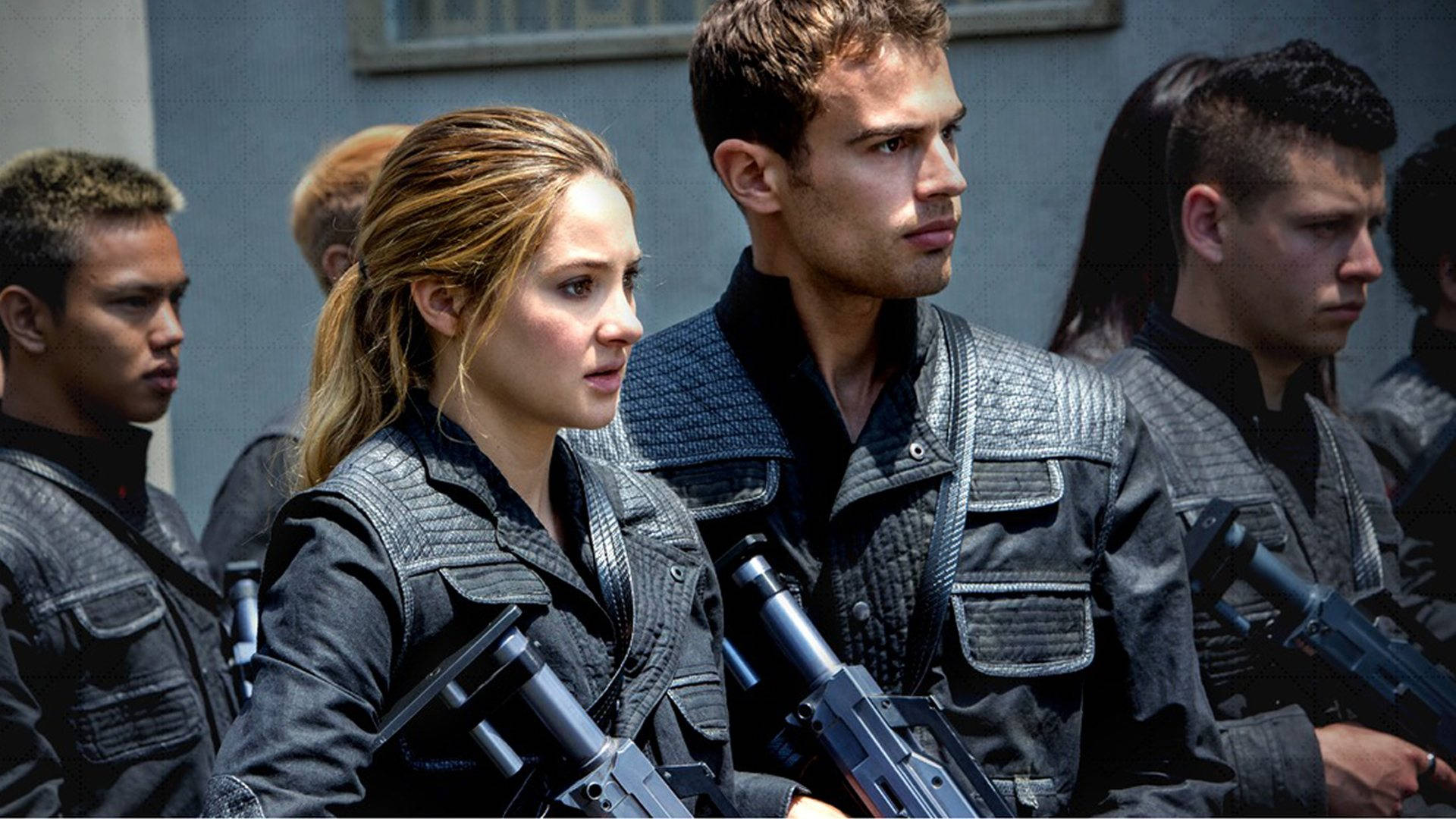 The Divergent Series, fight scenes, soldiers, Full HD Desktop Wallpaper