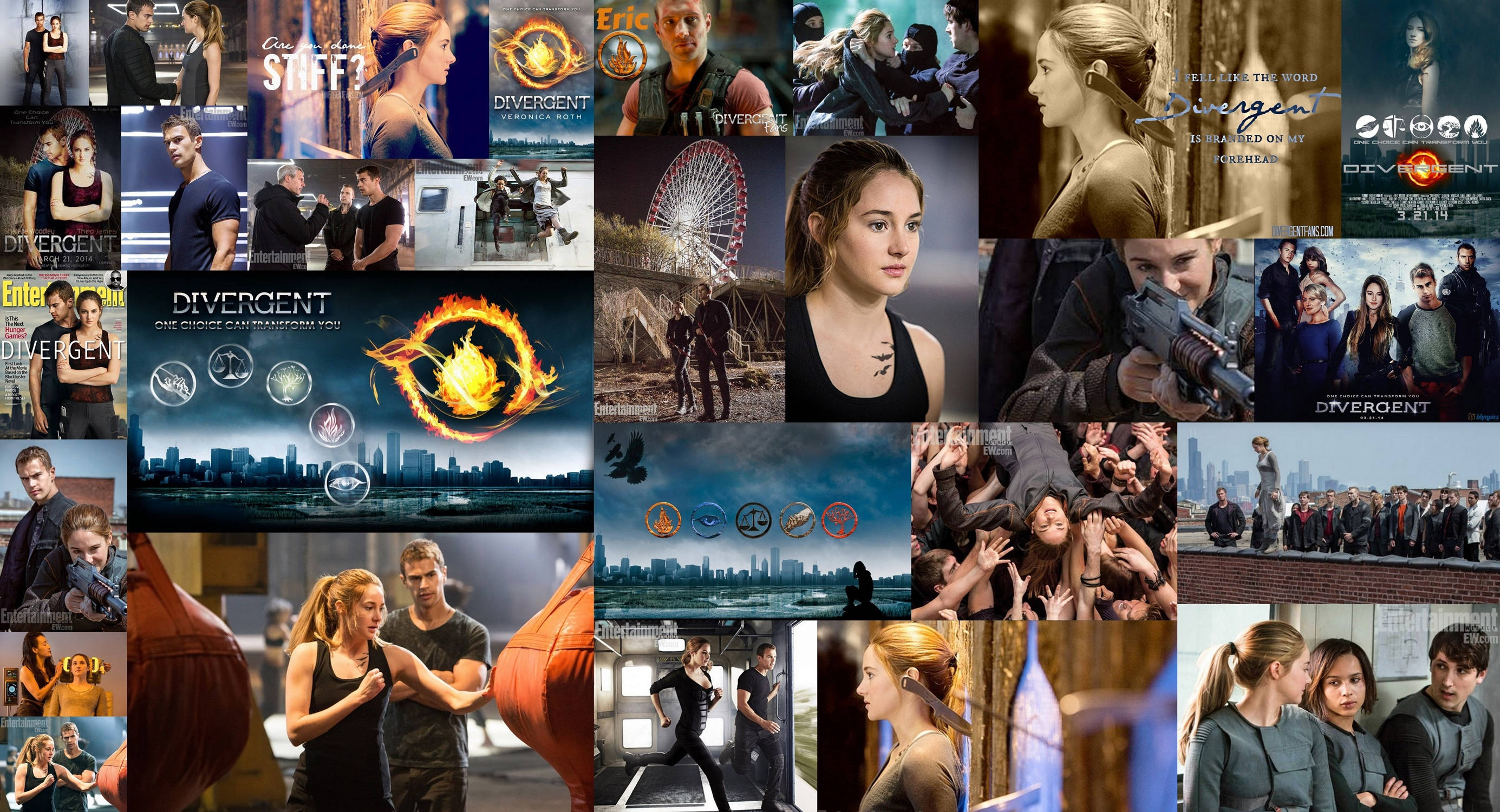 The Divergent Series, 2014 film, Divergent, 2K Desktop Wallpaper