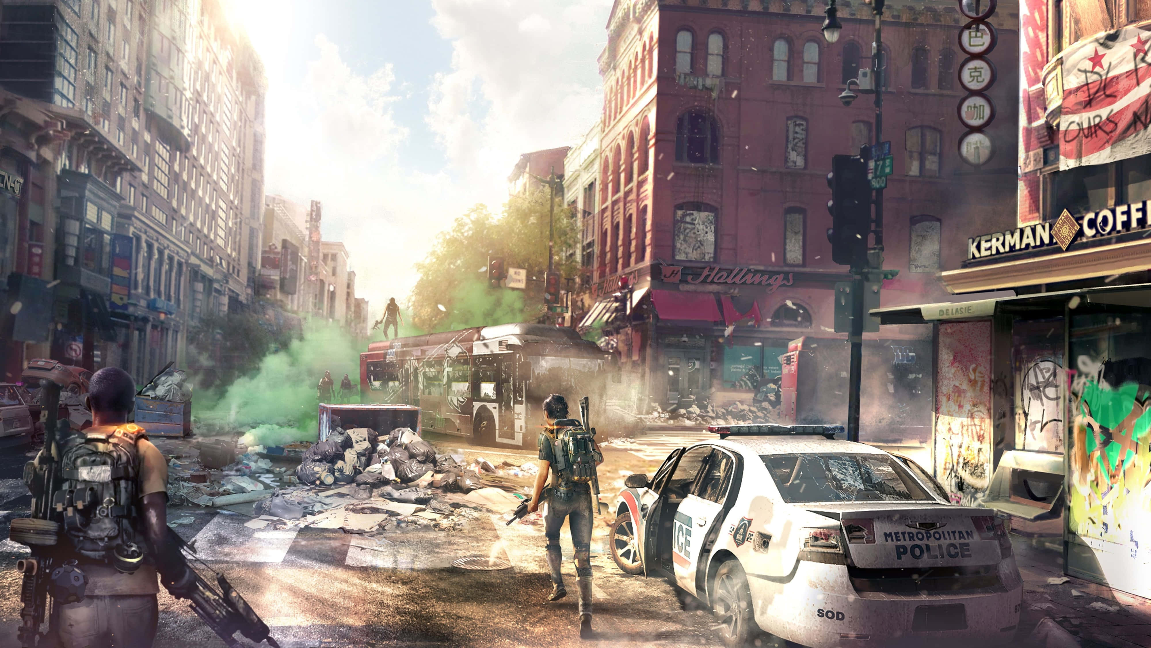 The Division 2, 4K, sunlit, 4K Desktop Wallpaper