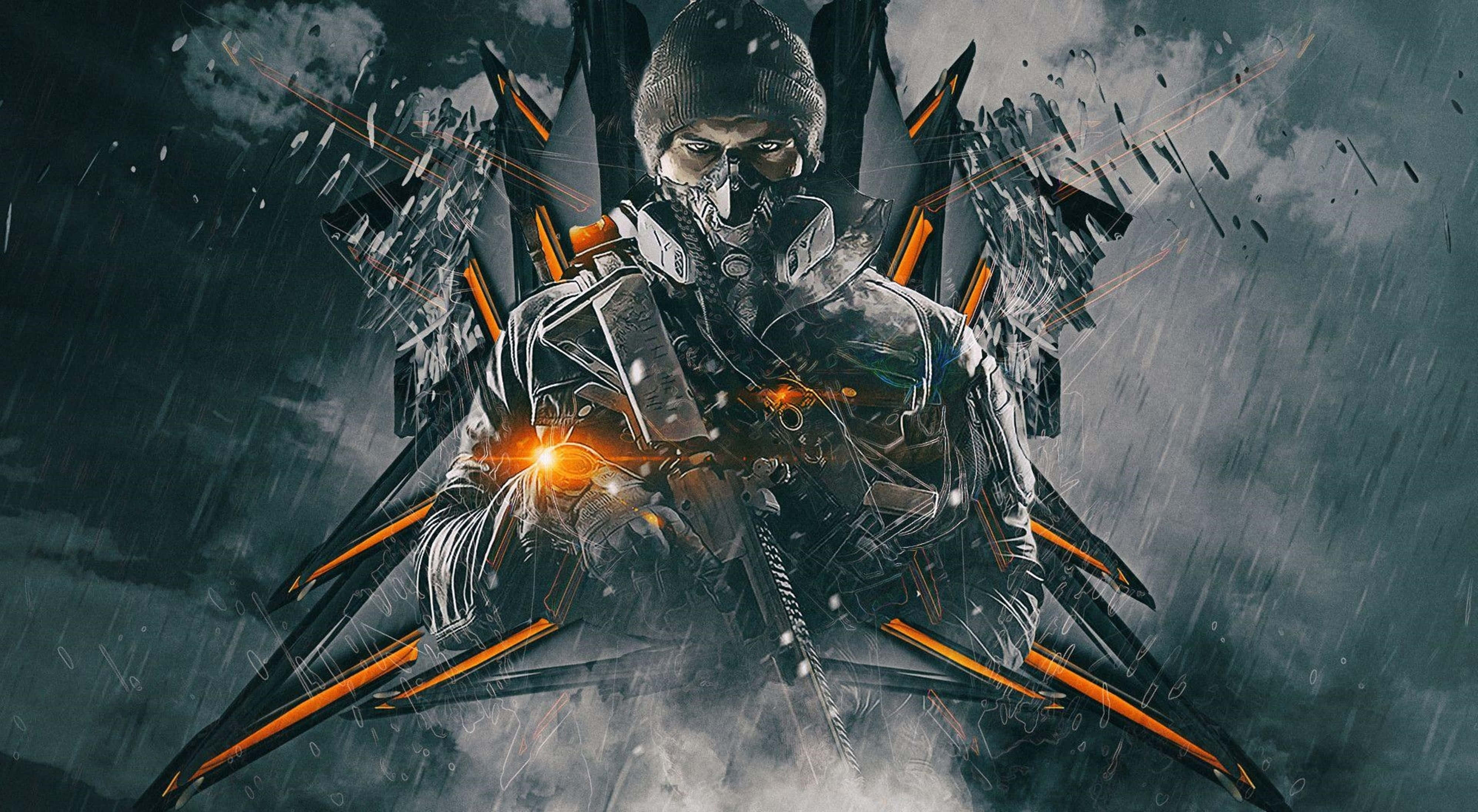 The Division 2, 4K, masked soldier, 4K Desktop Wallpaper