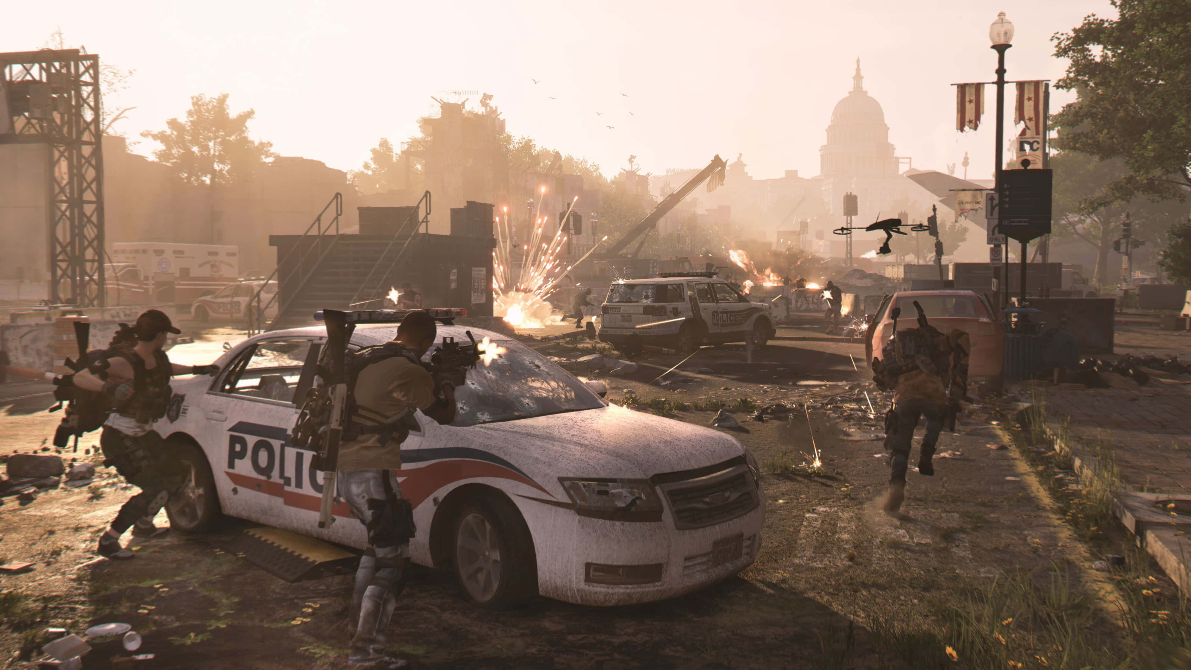 The Division 2, 4K, sunlit urban ruin, 4K Desktop Wallpaper