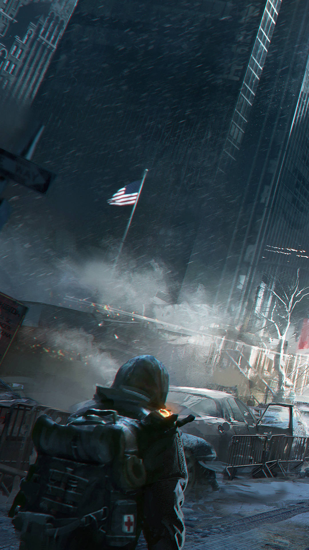 The Division, soldier, winter gear, Full HD Phone Wallpaper