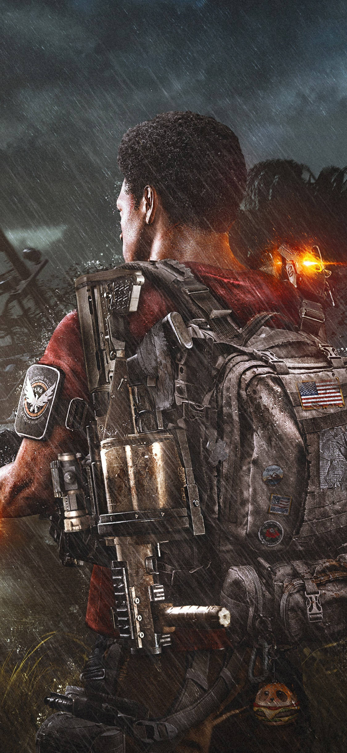 The Division Phone, soldier, heavy gear, Full HD Phone Wallpaper